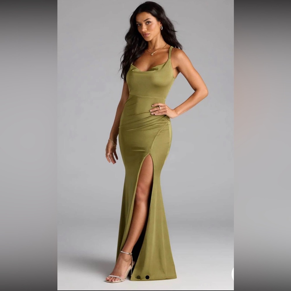 Windsor Olive Green Mermaid